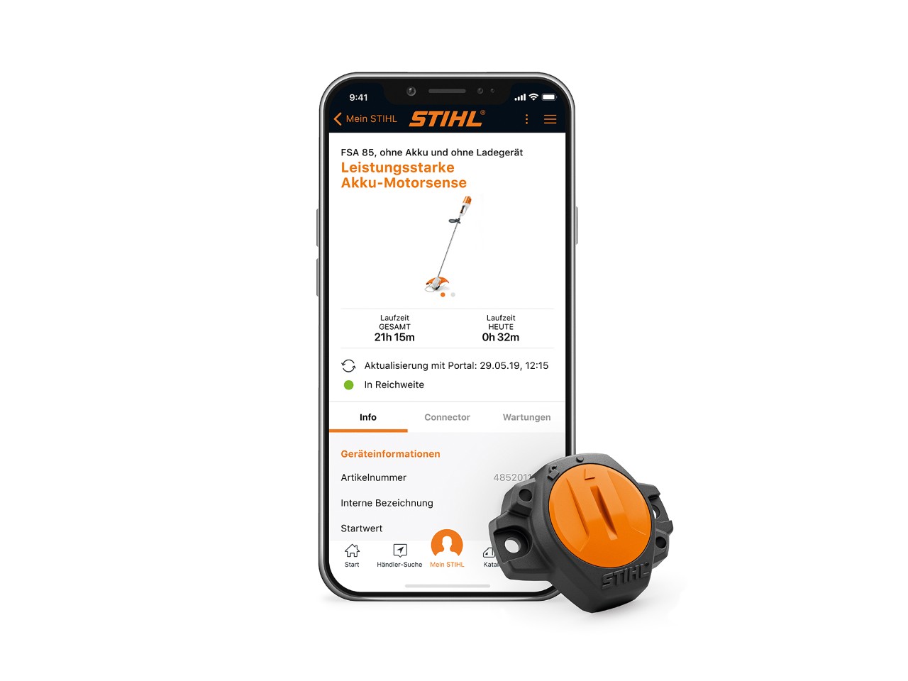 STIHL CONNECTED / SMARTE PRODUKTER