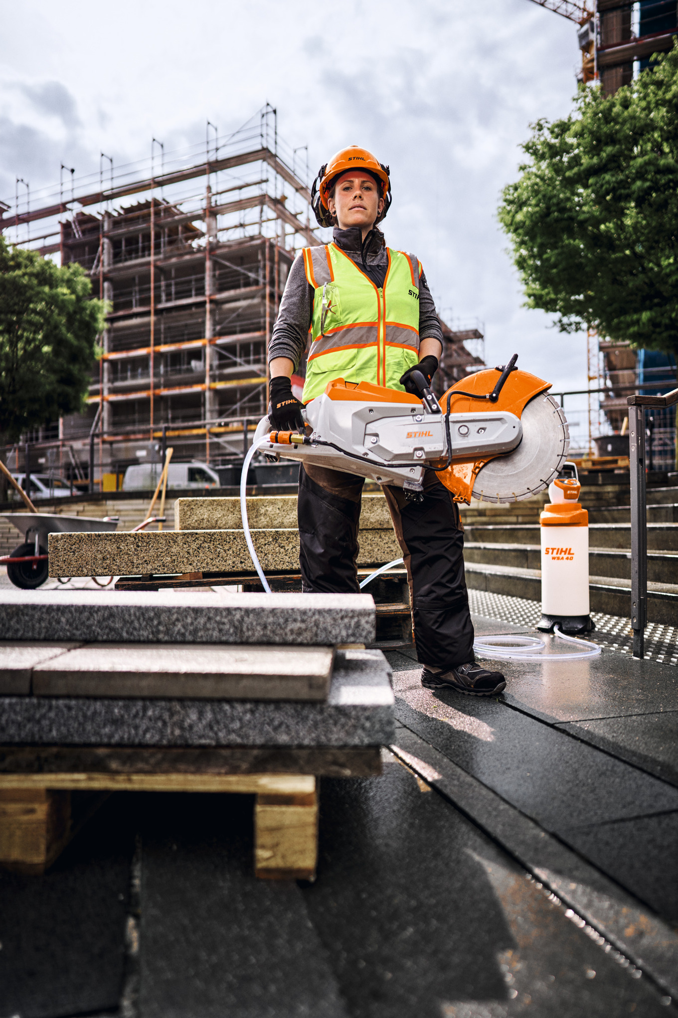 WSA 40 med batteri AS 2 og lader AL 1