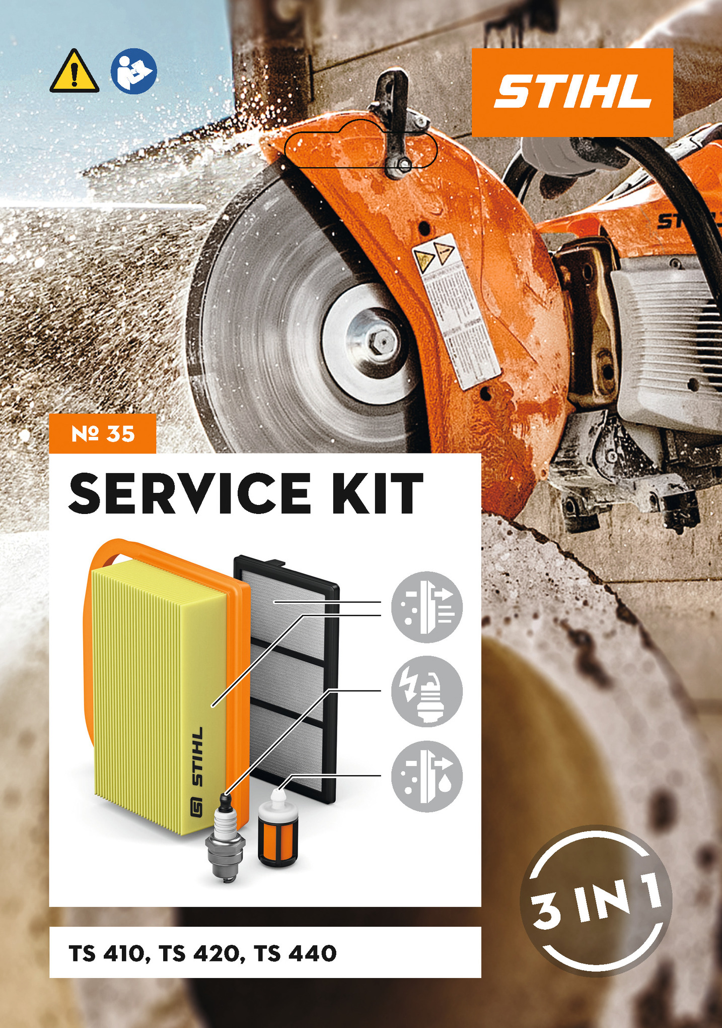 Servicekit til TS 410, 420, 440