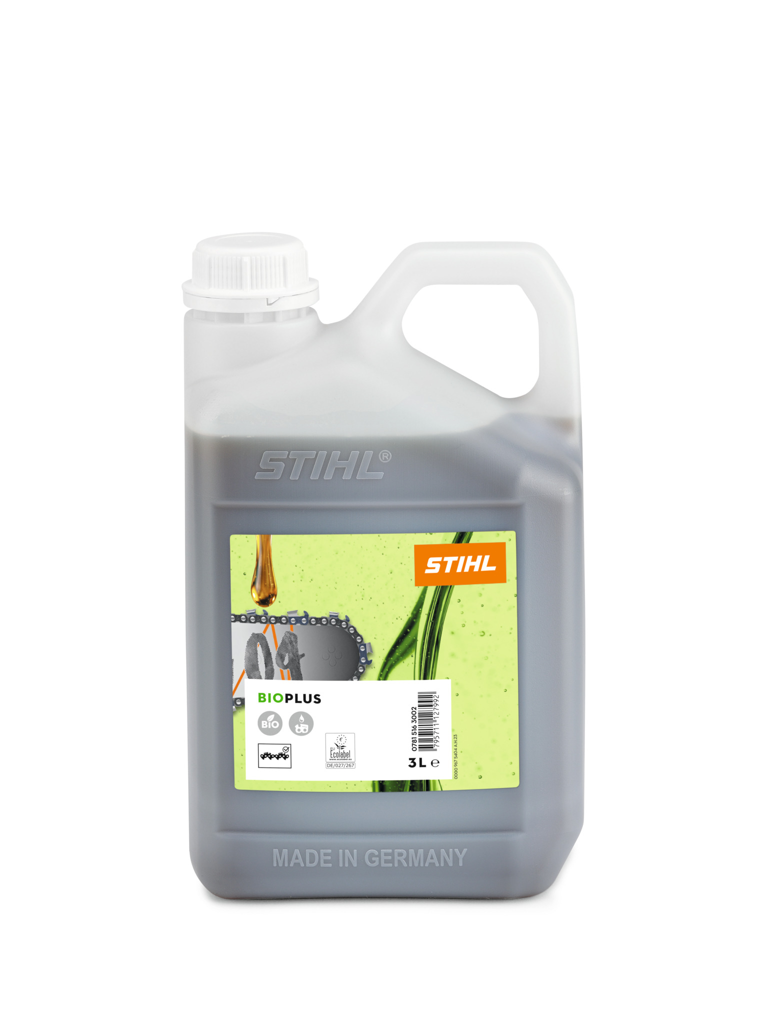 BioPlus vegetabilsk kjedeolje 3l